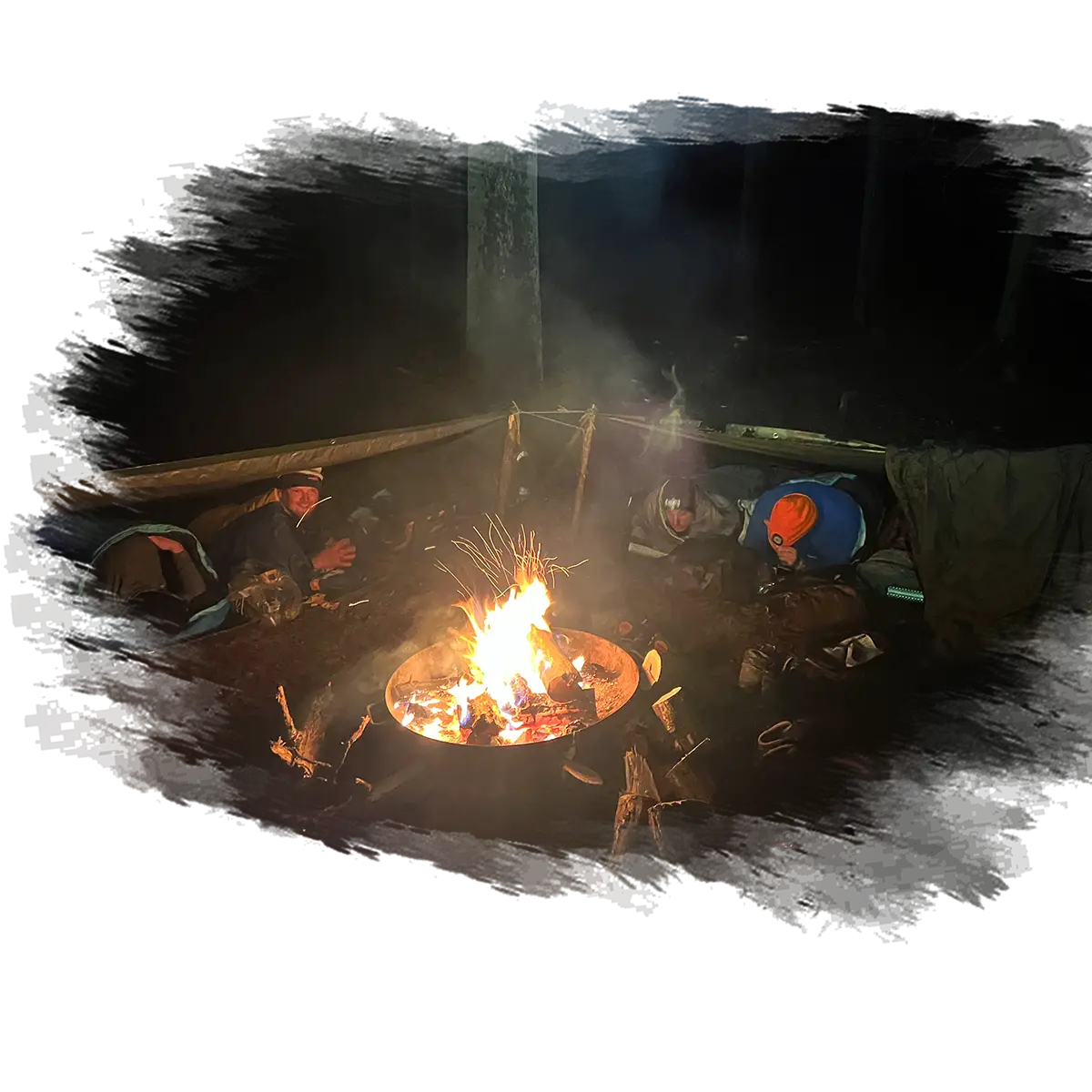 ekstremalny oboz nocleg