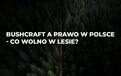 Bushcraft a prawo w Polsce: co wolno w lesie (ogniska, biwak, narzędzia, drony)