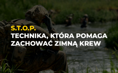 S.T.O.P. – technika, która pomaga zachować zimną krew w stresie, konflikcie i sytuacjach kryzysowych