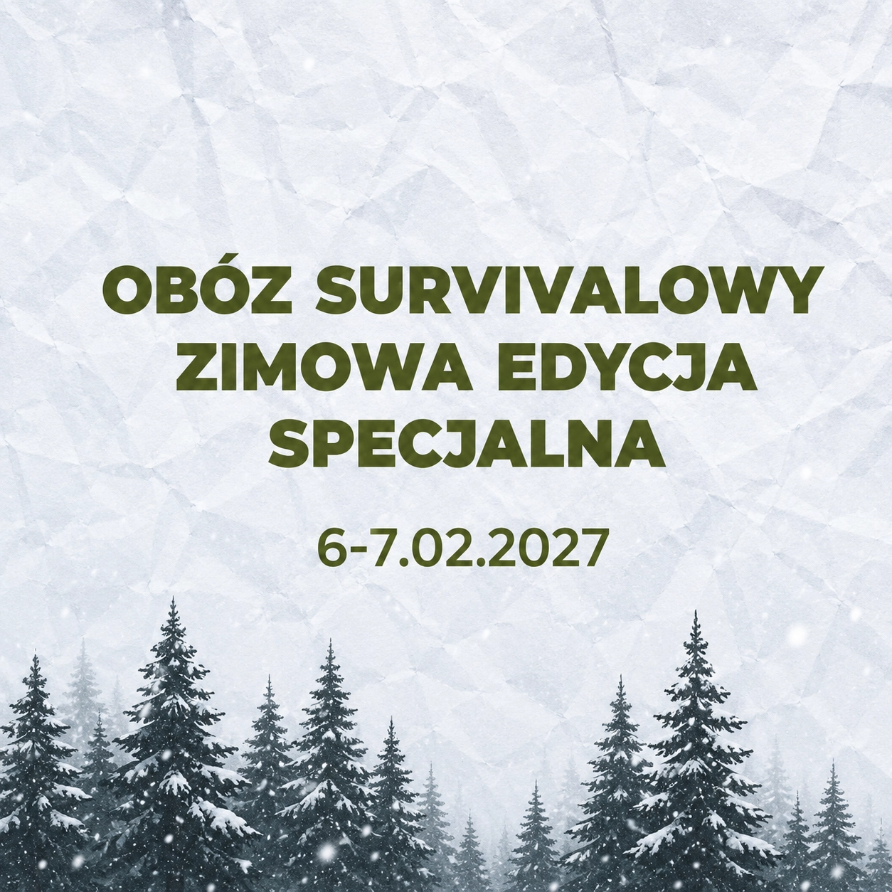 Zimowa edycja specjalna survival