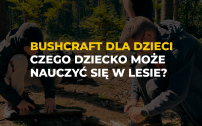 Bushcraft dla dzieci – czego dziecko może nauczyć się w lesie?
